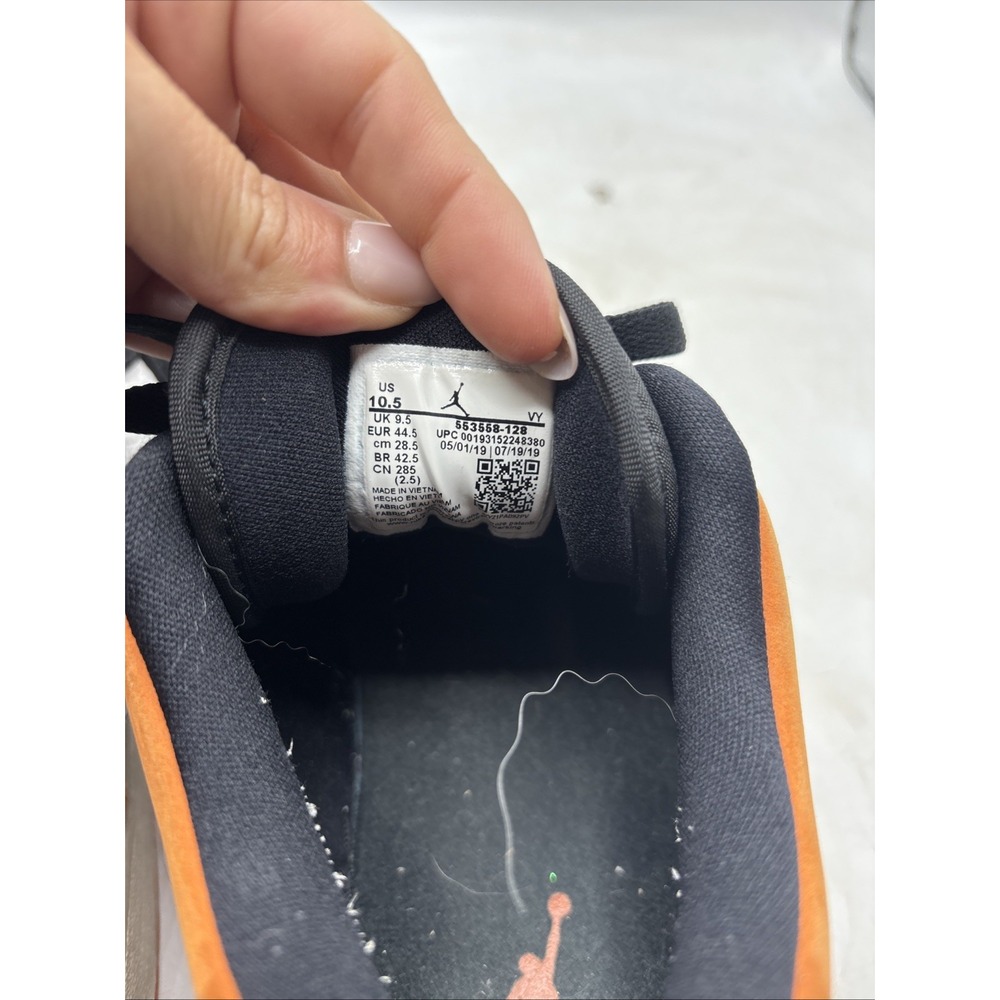 Jordan 1 Low Shattered Backboard 2019 553558-128 100% Authentic Size 10.5 - Picture 6 of 7